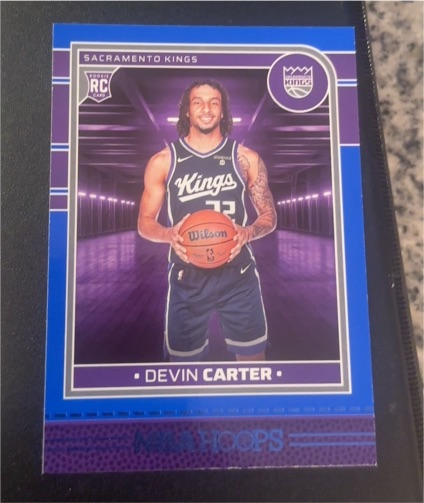2024-25 Panini NBA Hoops #243 Devin Carter — front