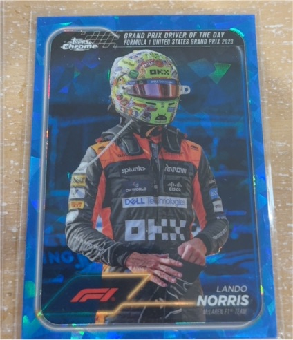 2024 Topps Chrome Formula 1 #176 Lando Norris — front