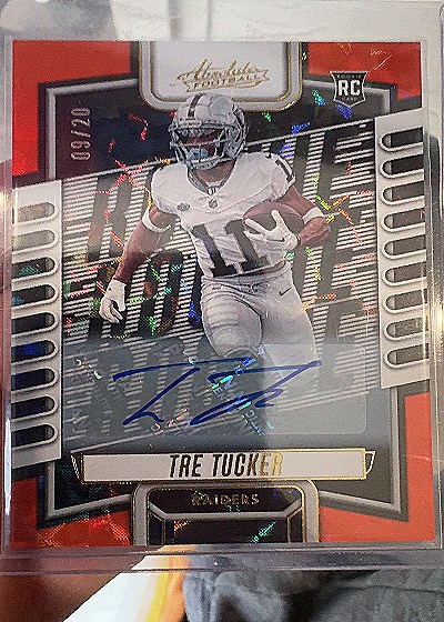 2023 Panini Absolute Football #133 Tre Tucker — front