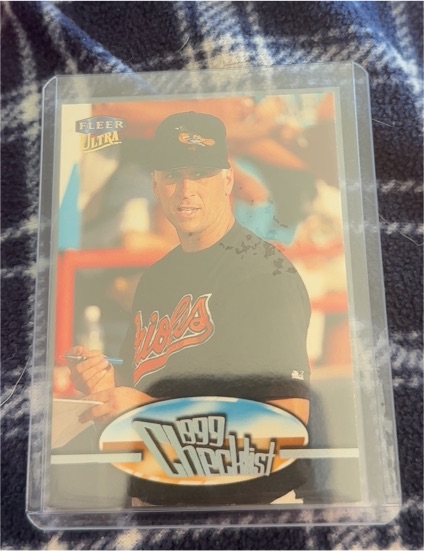 1999 Fleer Ultra #213 Cal Ripken, Jr. — front