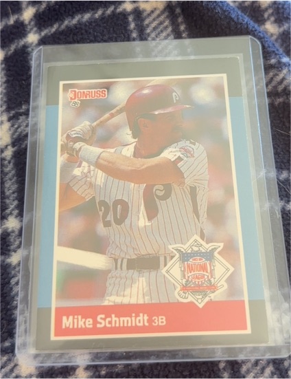 1988 Donruss #39 Mike Schmidt — front