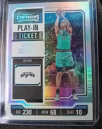 2023-24 Panini Contenders #70 Jeremy Sochan — front