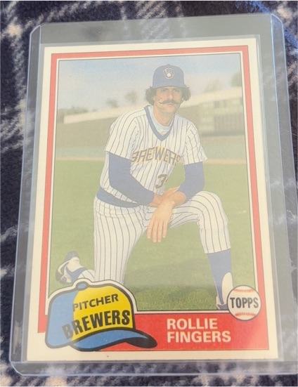 1981 Topps Traded #761 Rollie Fingers — front