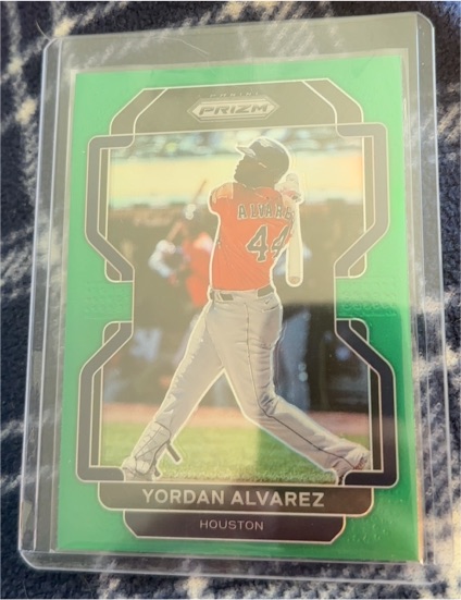 2022 Panini Prizm #66 Yordan Alvarez — front
