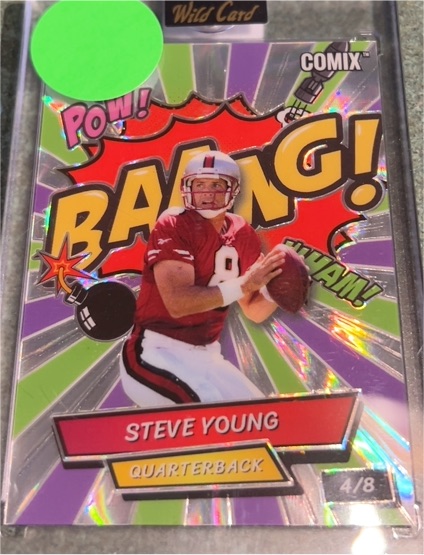 2024 Wild Card Comix #4 Steve Young — front
