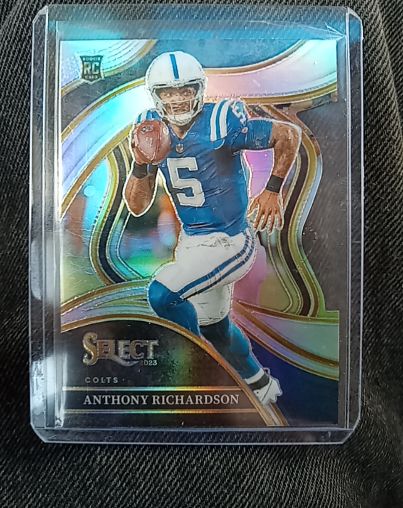 2023 Panini Select Club Level Die-Cut #297 Anthony Richardson — front