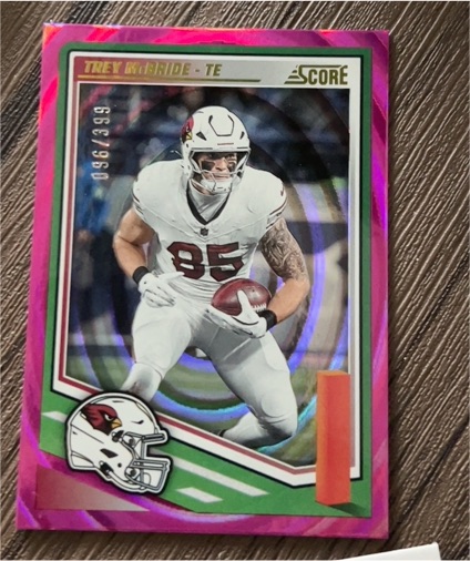 2025 Panini Score #5 Trey McBride — front