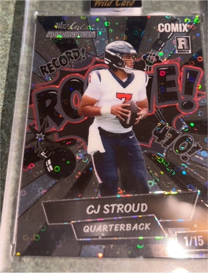 2023 Wild Card Alumination Comix #ACWRY-CS1 CJ Stroud — front