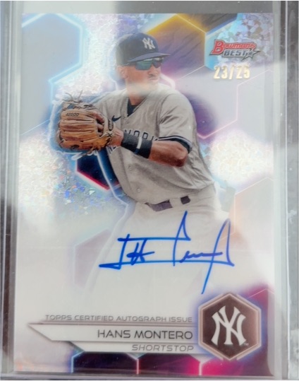 2023 Bowman's Best #B23-HM Hans Montero — front