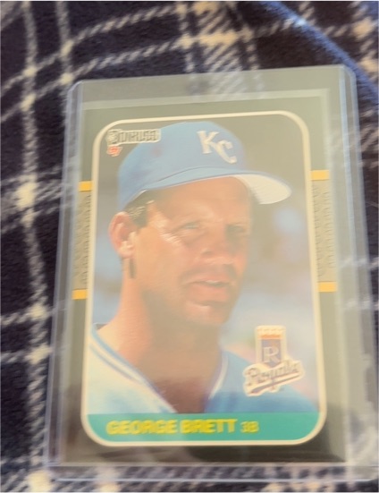 1987 Donruss #54 George Brett — front