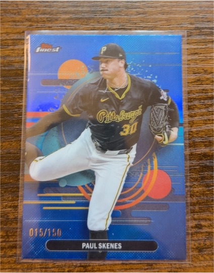 2025 Topps Finest #103 Paul Skenes — front