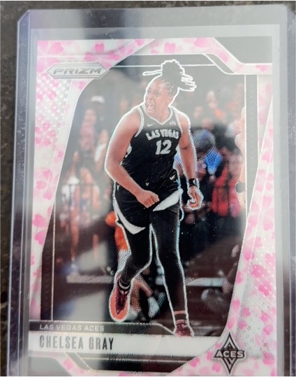 2024 Panini Prizm WNBA #84 Chelsea Gray Ice Prizms — front