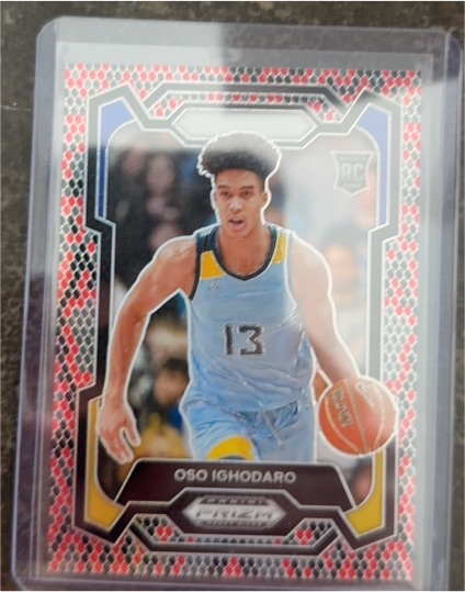 2024 Panini Prizm Draft Picks #18 Oso Ighodaro — front