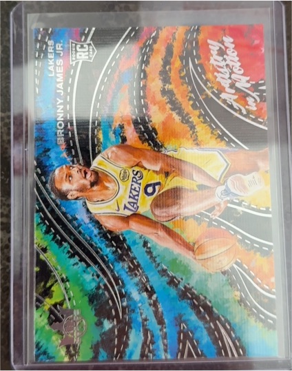 2024 Panini Court Kings Artistry in Motion #20 Bronny James Jr. — front