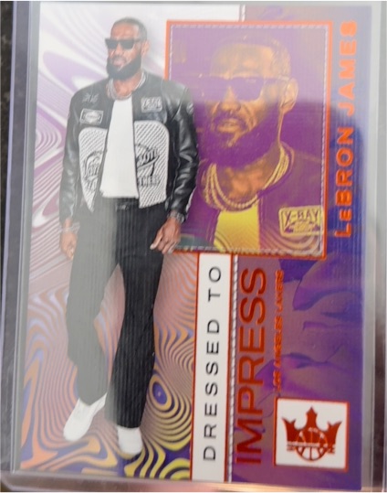2024-25 Panini Court Kings #2 LeBron James — front