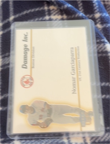 1999 Ultra Damage Inc. #7 Nomar Garciaparra — front
