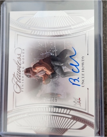 2024 Panini Flawless Finishing Moves #FF-UH Uncle Howdy — front