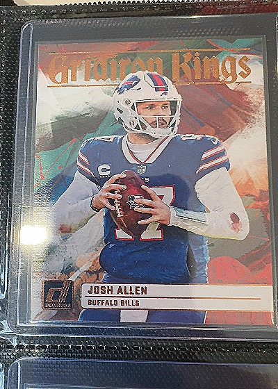 2023 Donruss Gridiron Kings #GK-11 Josh Allen — front