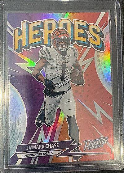 2023 Panini Prestige #H-7 Ja'Marr Chase Heroes — front