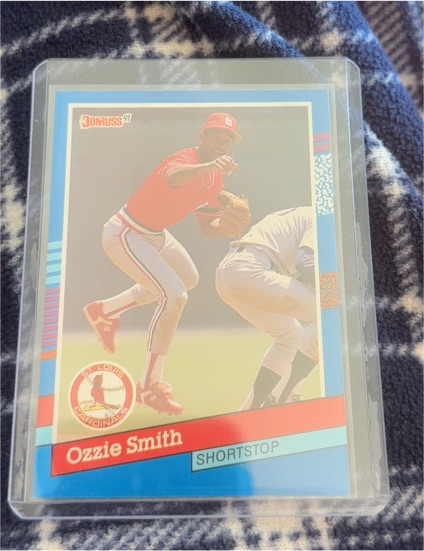 1991 Donruss #240 Ozzie Smith — front