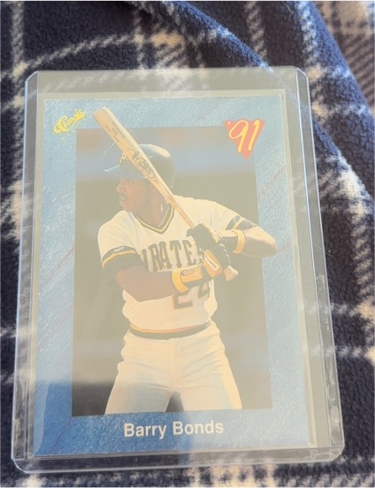 1991 Classic #T81 Barry Bonds — front