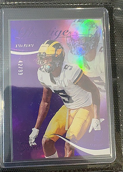 2023 Panini Prestige Xtra Points Purple #Xtra Points — front