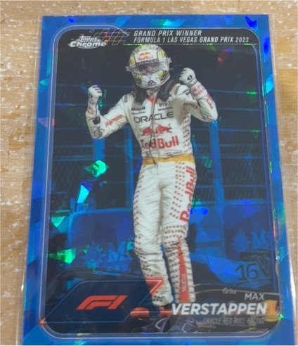 2024 Topps Chrome Formula 1 #145 Max Verstappen — front