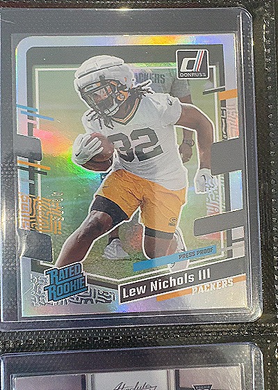 2023 Donruss Rated Rookie #335 Lew Nichols III — front