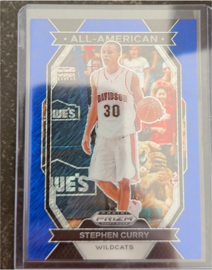 2024 Panini Prizm Draft Picks #13 Stephen Curry All-American — front