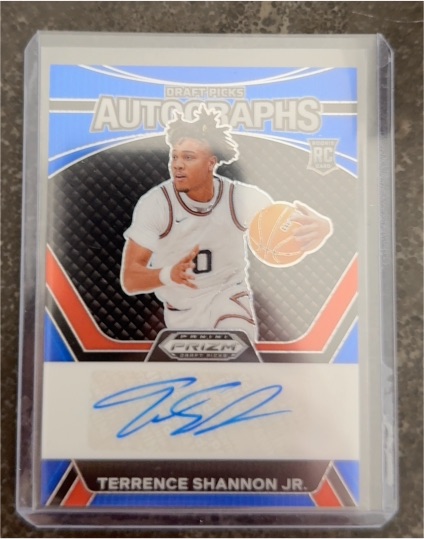 2024 Panini Prizm Draft Picks #DPA-TSJ Terrence Shannon Jr. Autograph — front