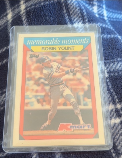 1988 Topps Kmart Memorable Moments #33 Robin Yount — front