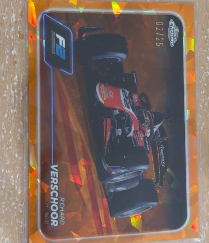 2024 Topps Chrome Formula 1 #109 Richard Verschoor — front