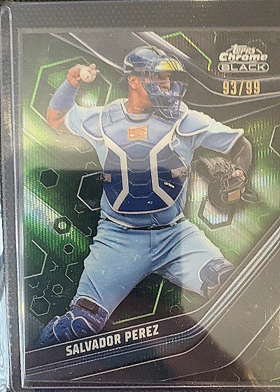 2023 Topps Chrome Black #30 Salvador Perez — front