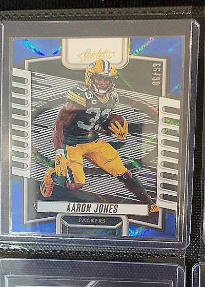 2023 Panini Absolute #66 Aaron Jones — front