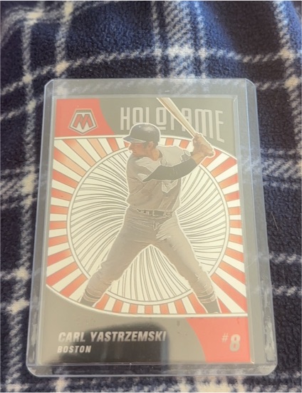 2022 Panini Mosaic Holofame #HF-6 Carl Yastrzemski — front