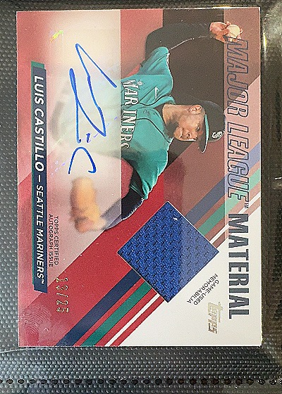 2024 Topps Series 2 Major League Material #MLMA2-LC Luis Castillo — front