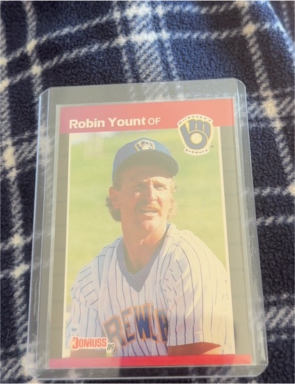 1989 Donruss #55 Robin Yount — front