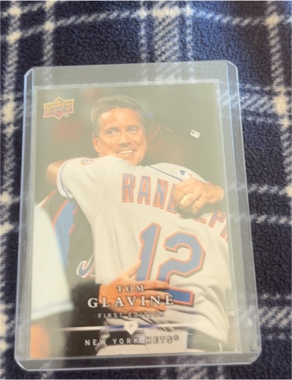 2008 Upper Deck First Edition #125 Tom Glavine — front