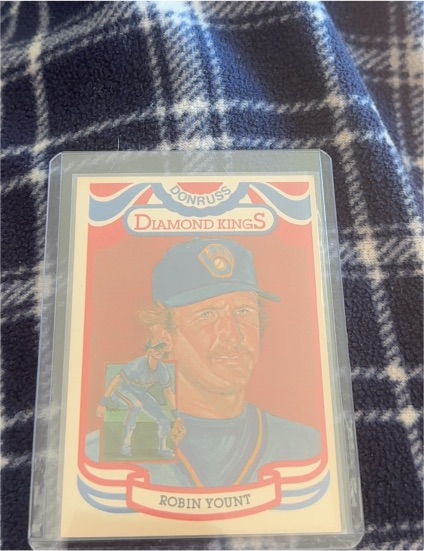 1983 Donruss Diamond Kings #1 Robin Yount — front