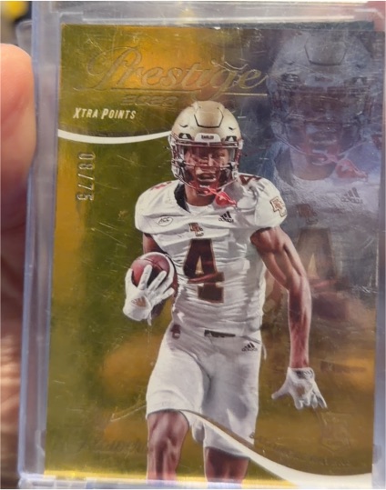2023 Panini Prestige #316 Zay Flowers Xtra Points Red — front
