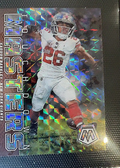 2023 Panini Mosaic #M-26 Saquon Barkley — front