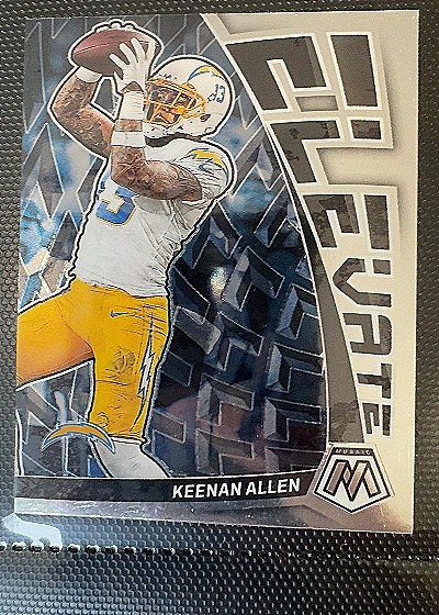2023 Panini Mosaic #E-KA Keenan Allen — front