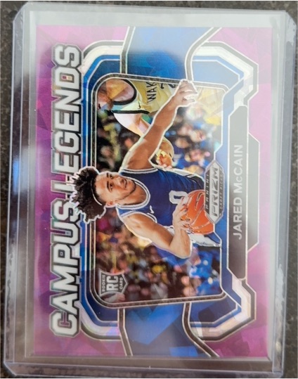 2024 Panini Prizm Draft Picks #6 Jared McCain Campus Legends — front