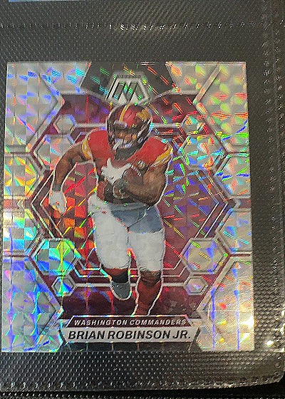 2023 Panini Mosaic #244 Brian Robinson Jr. — front