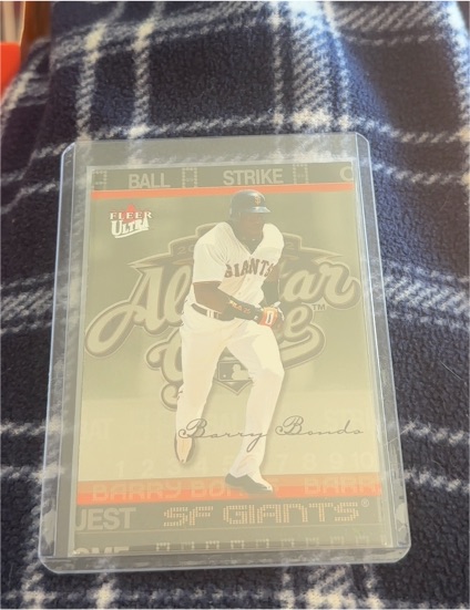 2003 Fleer Ultra #214 Barry Bonds — front