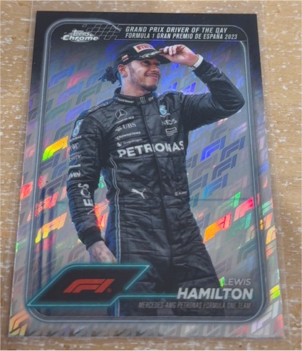 2024 Topps Chrome Formula 1 #165 Lewis Hamilton — front