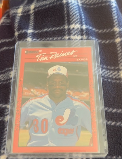 1990 Donruss #216 Tim Raines — front
