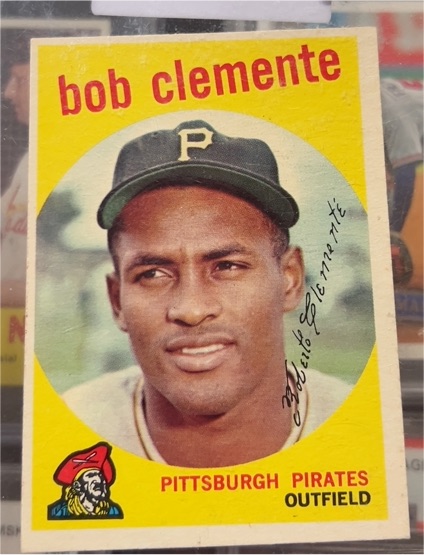 1959 Topps #478 Bob Clemente — front