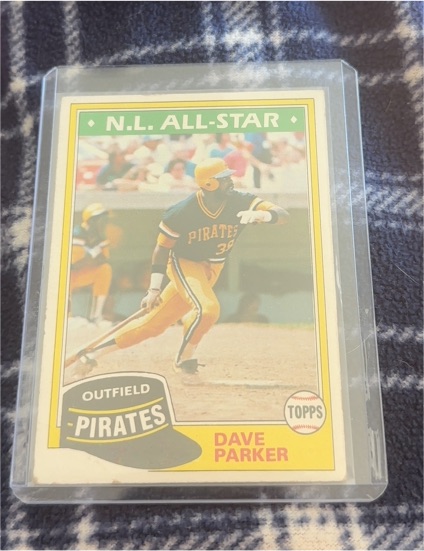 1981 Topps #640 Dave Parker — front