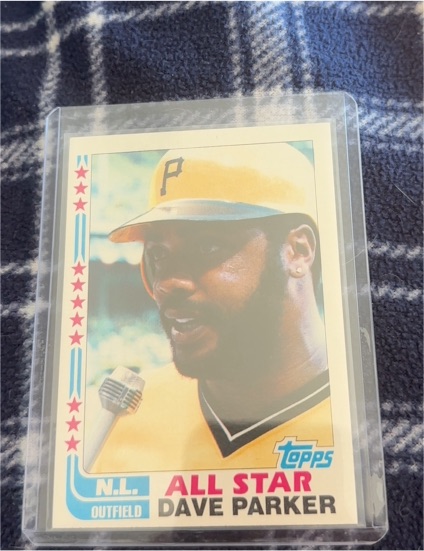 1982 Topps #343 Dave Parker — front